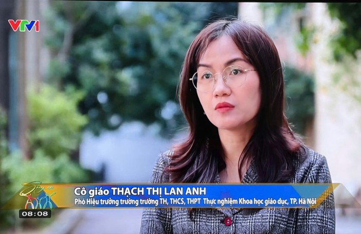 Trên sóng VTV1 – Thực nghiệm KHGD thí điểm chương trình giáo dục trí tuệ nhân tạo (AI)